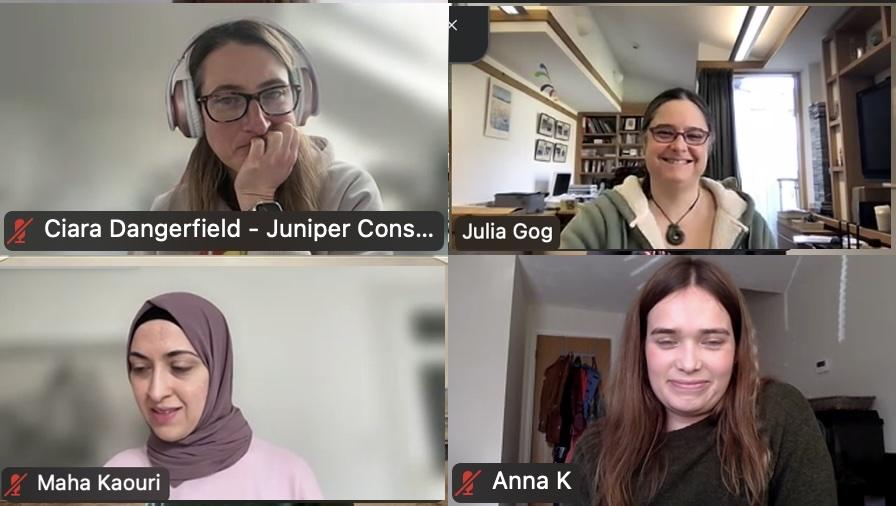 A snapshot from our Feb 2025 zoom meeting